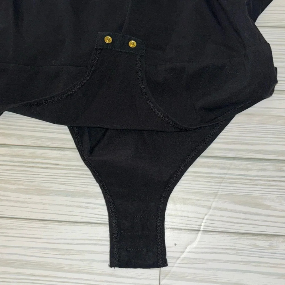 J.Crew Black Ruffle Bodysuit - Picture 6 of 8